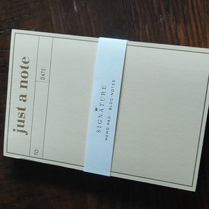 Hallmark Signature Memo Pad 50 sheets New